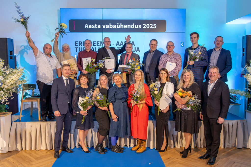 Võru maakonna aasta vabaühendus 2025 nominendid ja laureaat. Foto: Aigar Nagel