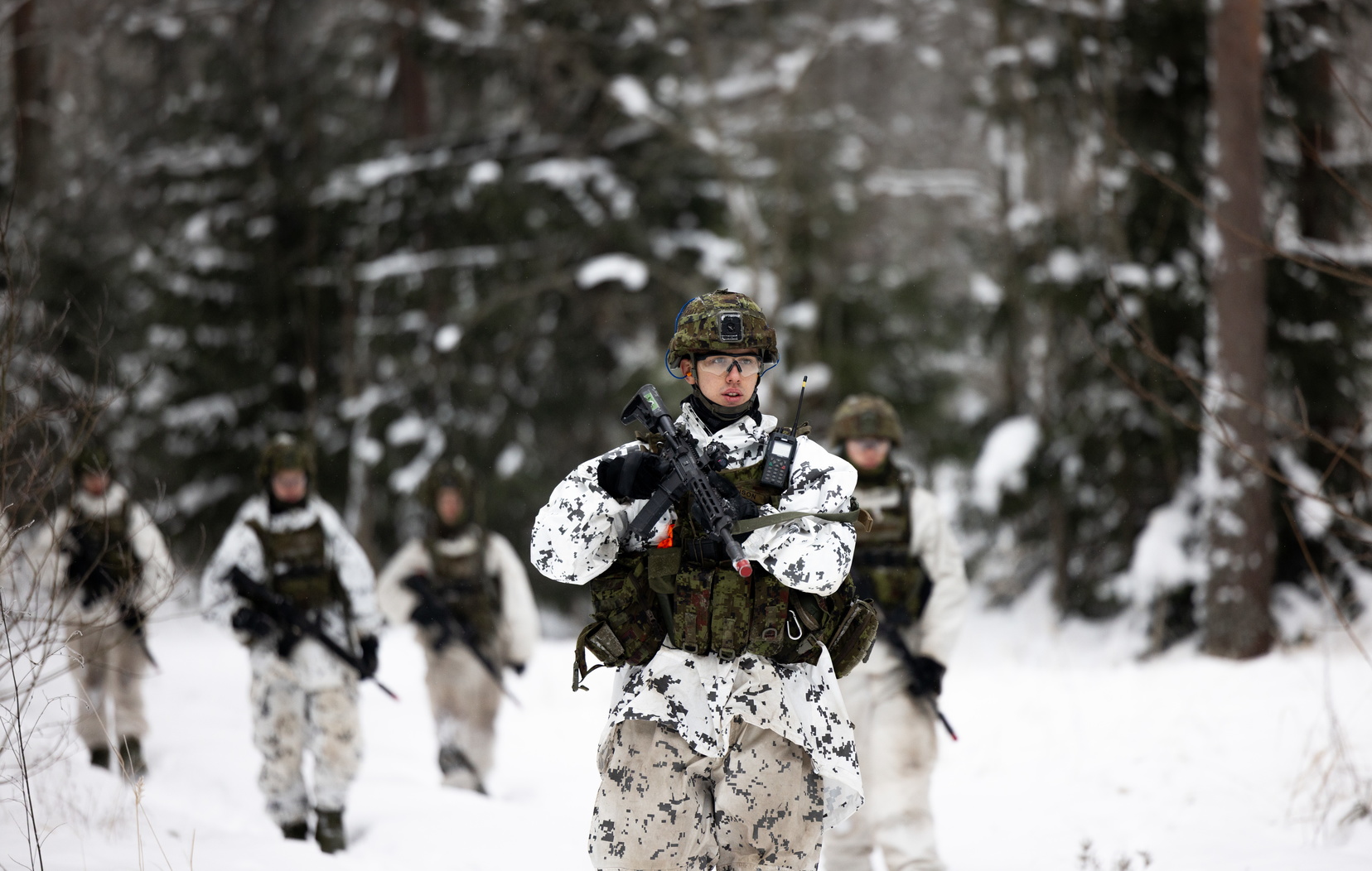 Talvised laskeharjutused Nursipalus