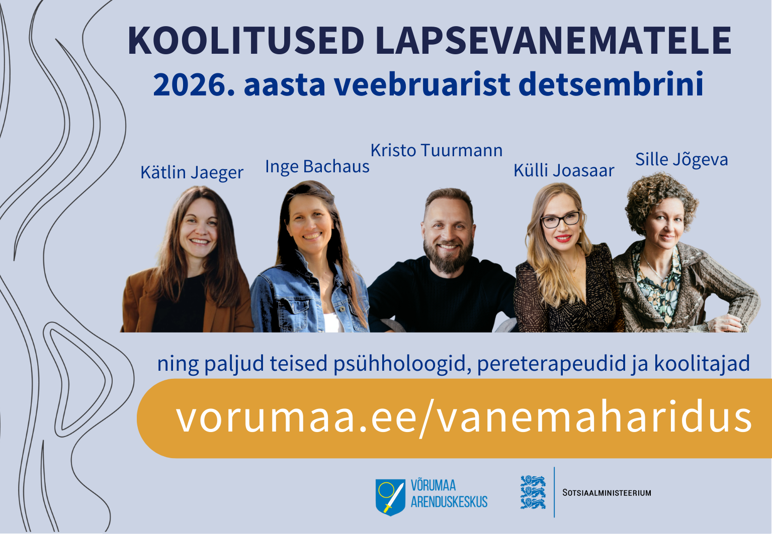 Võru maakonnas algavad vanemahariduse koolitused