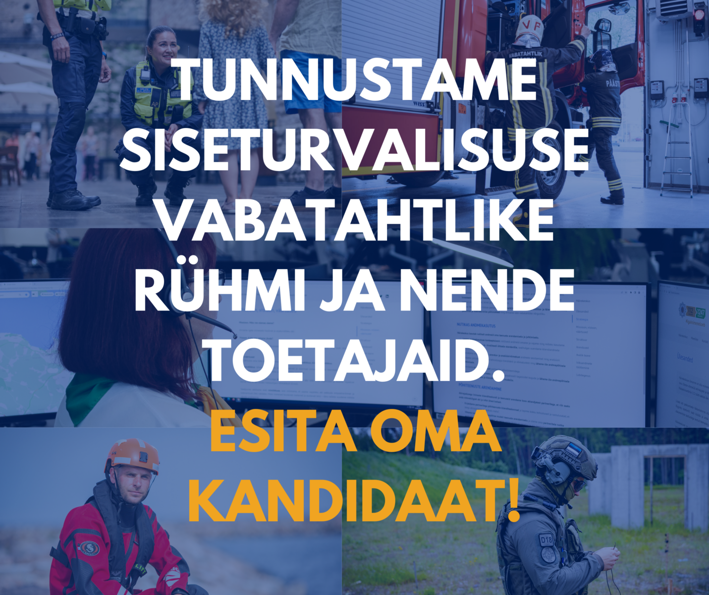 vabatahtlike tunnustuskampaania kuulutus