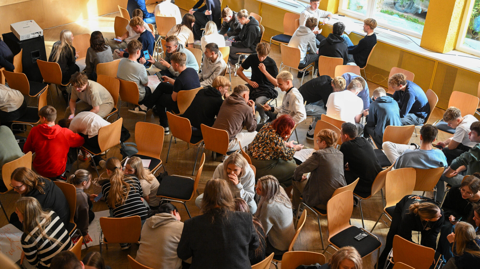 Lõuna-Eesti Idee Labor Võrus 17.09.2025, mis oli üks LEEN projekti tegevusi. Foto autor Videovanad OÜ