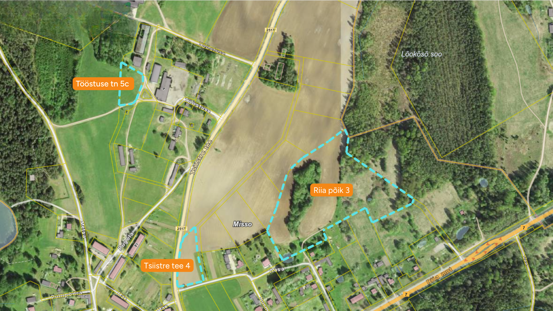 Rendile antavad maatükid Missos