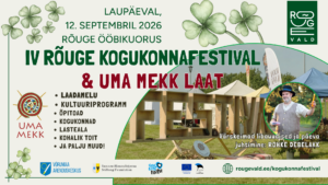 Rõuge neljas kogukonnafestival toimub laupäeval, 12. septembril